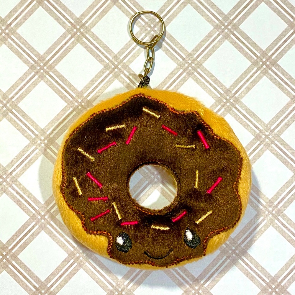 Chocolate Donut keychain